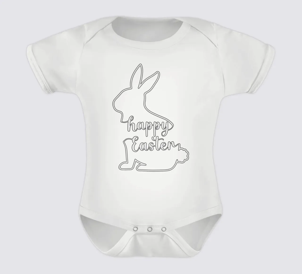 Joyeuses Pâques body bébé de onefeelshop