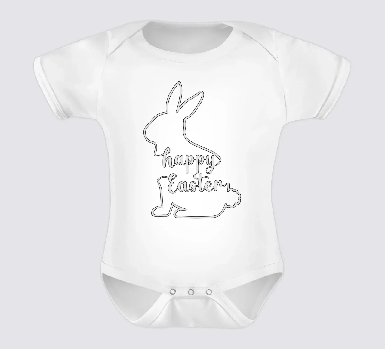 Joyeuses Pâques body bébé de onefeelshop