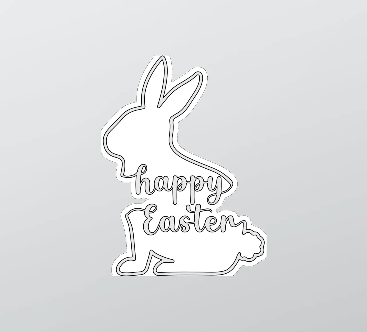 happy easter sticker by onefeelshop