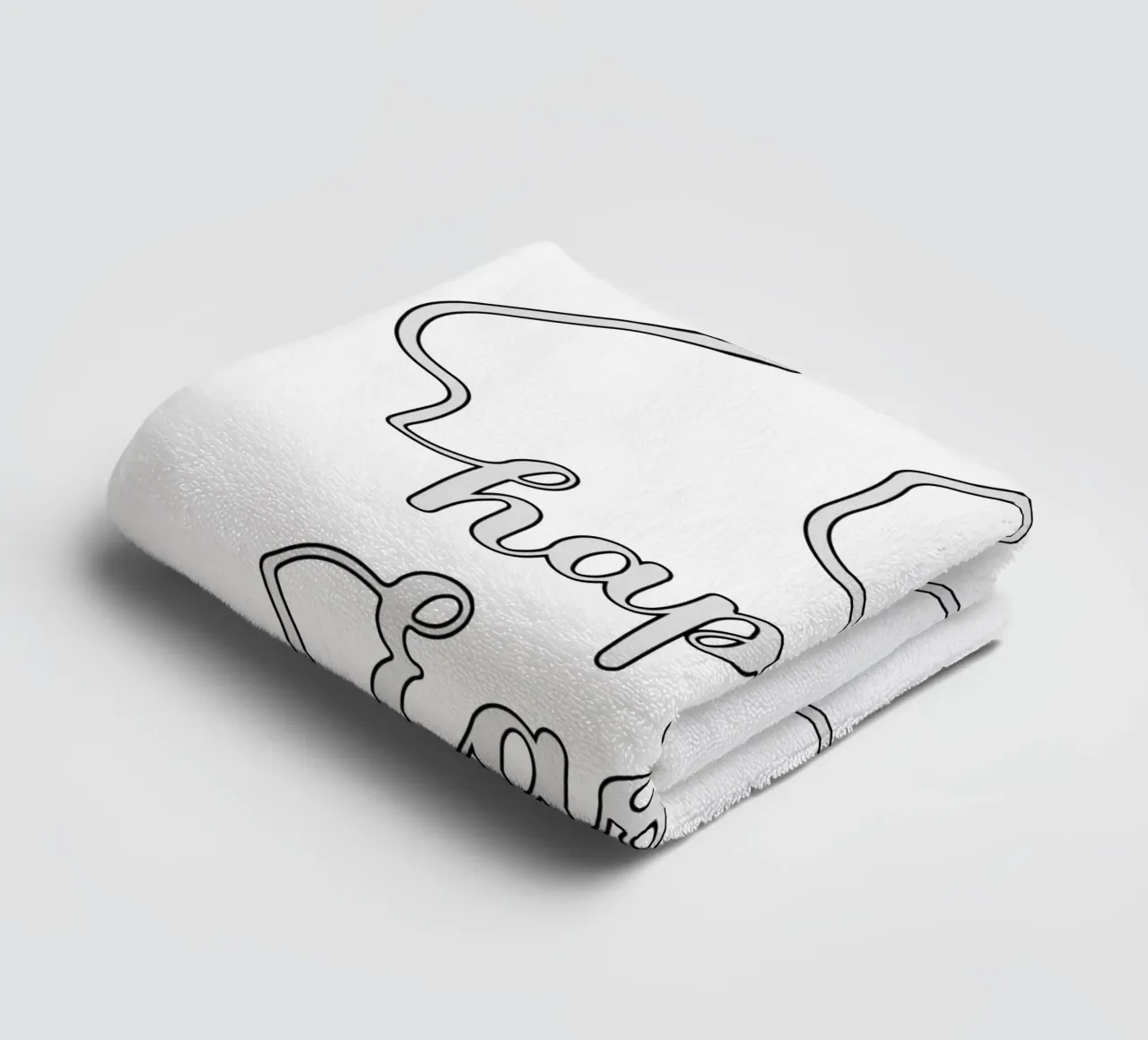 happy easter towel by onefeelshop