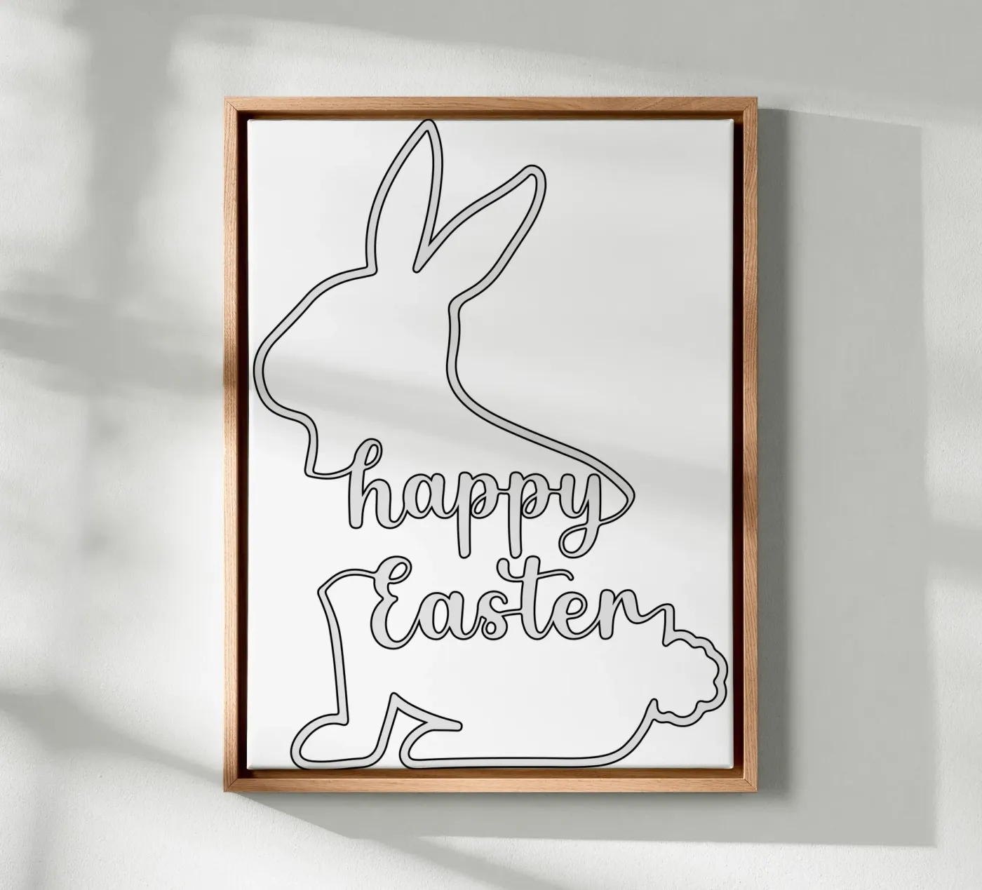 happy easter toile de onefeelshop