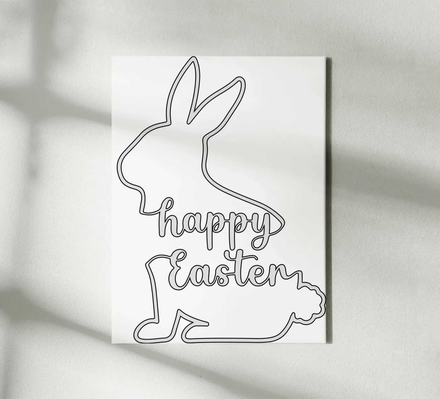 happy easter toile de onefeelshop