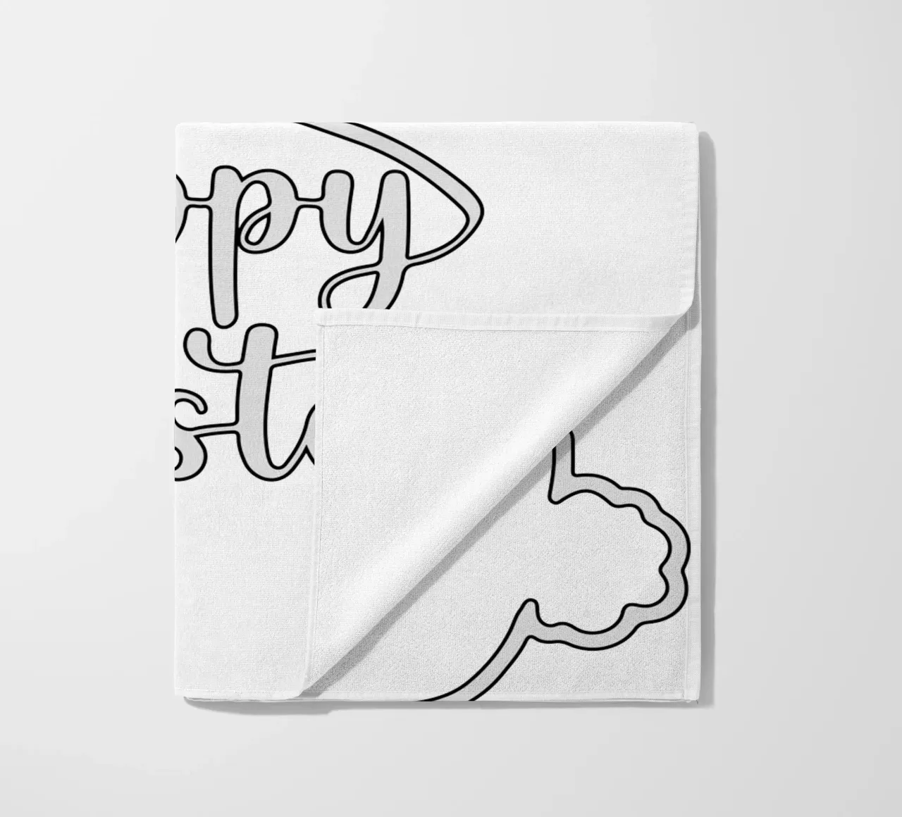 happy easter telo mare da onefeelshop