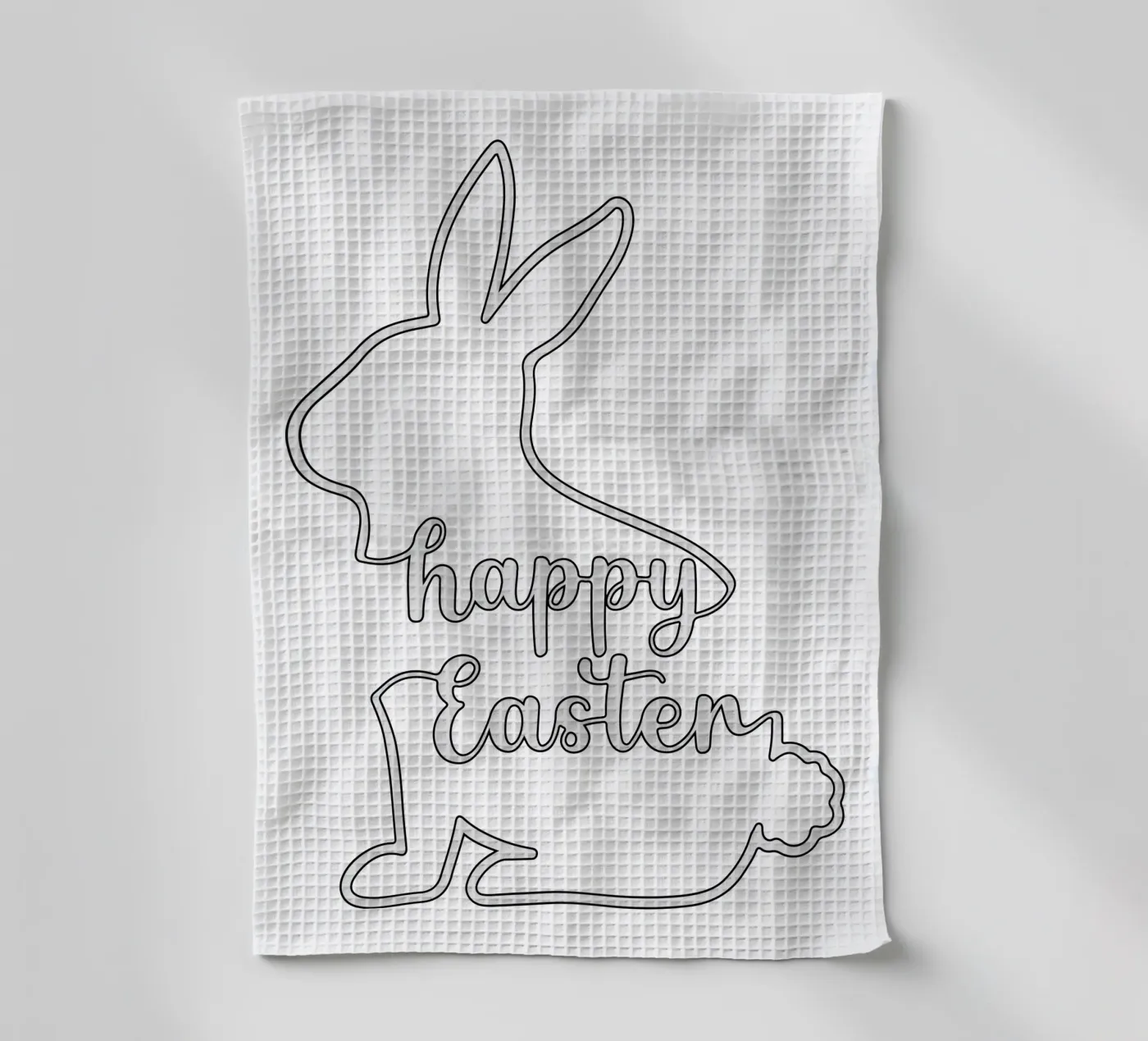 Buona Pasqua canovaccio da cucina da onefeelshop