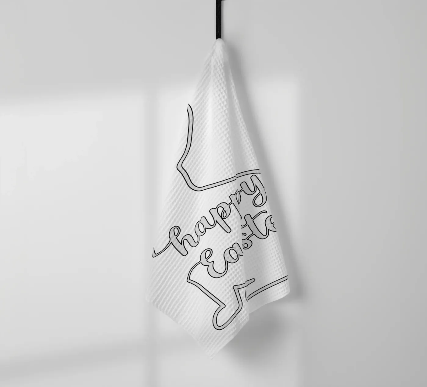 Buona Pasqua canovaccio da cucina da onefeelshop