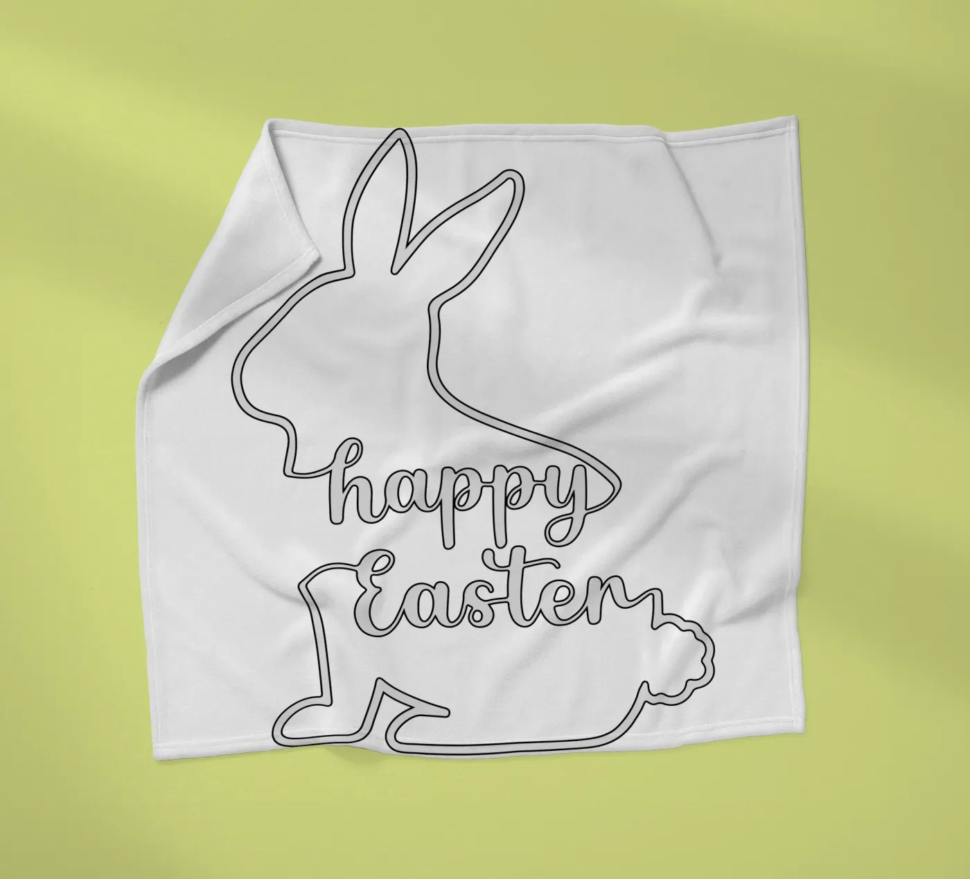 Buona Pasqua coperta in pile da onefeelshop