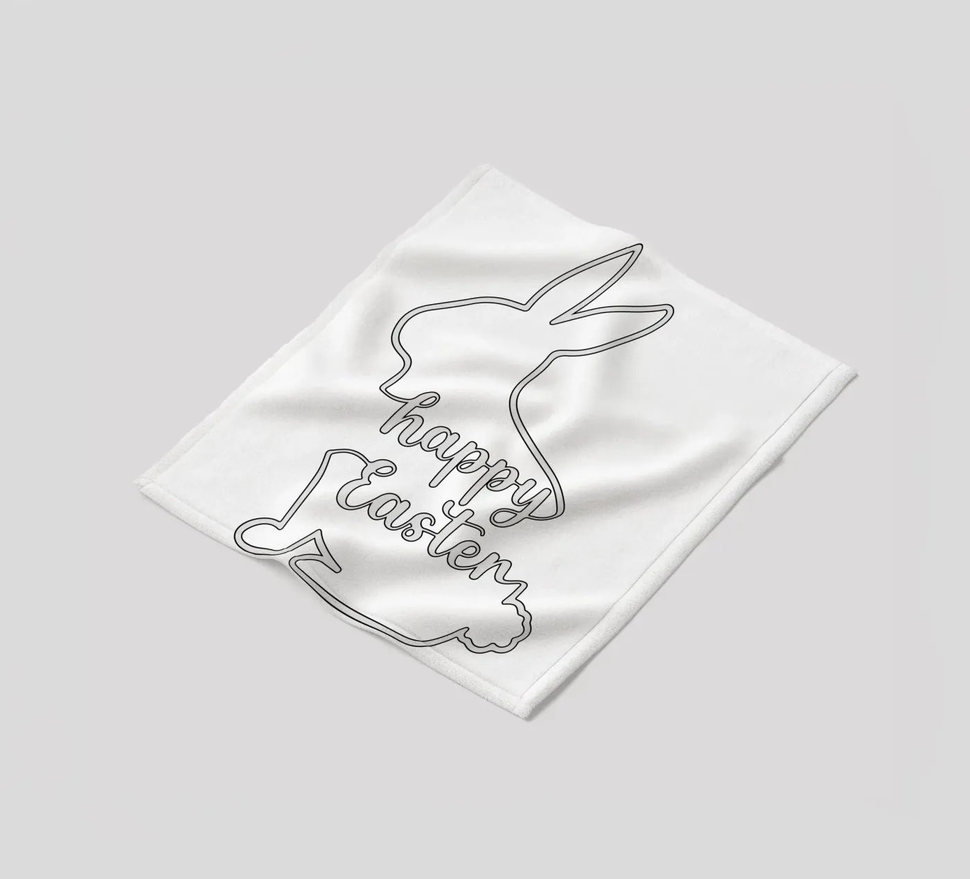 Buona Pasqua coperta in pile da onefeelshop