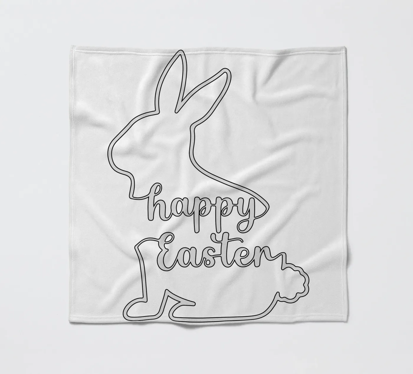 Buona Pasqua coperta in pile da onefeelshop