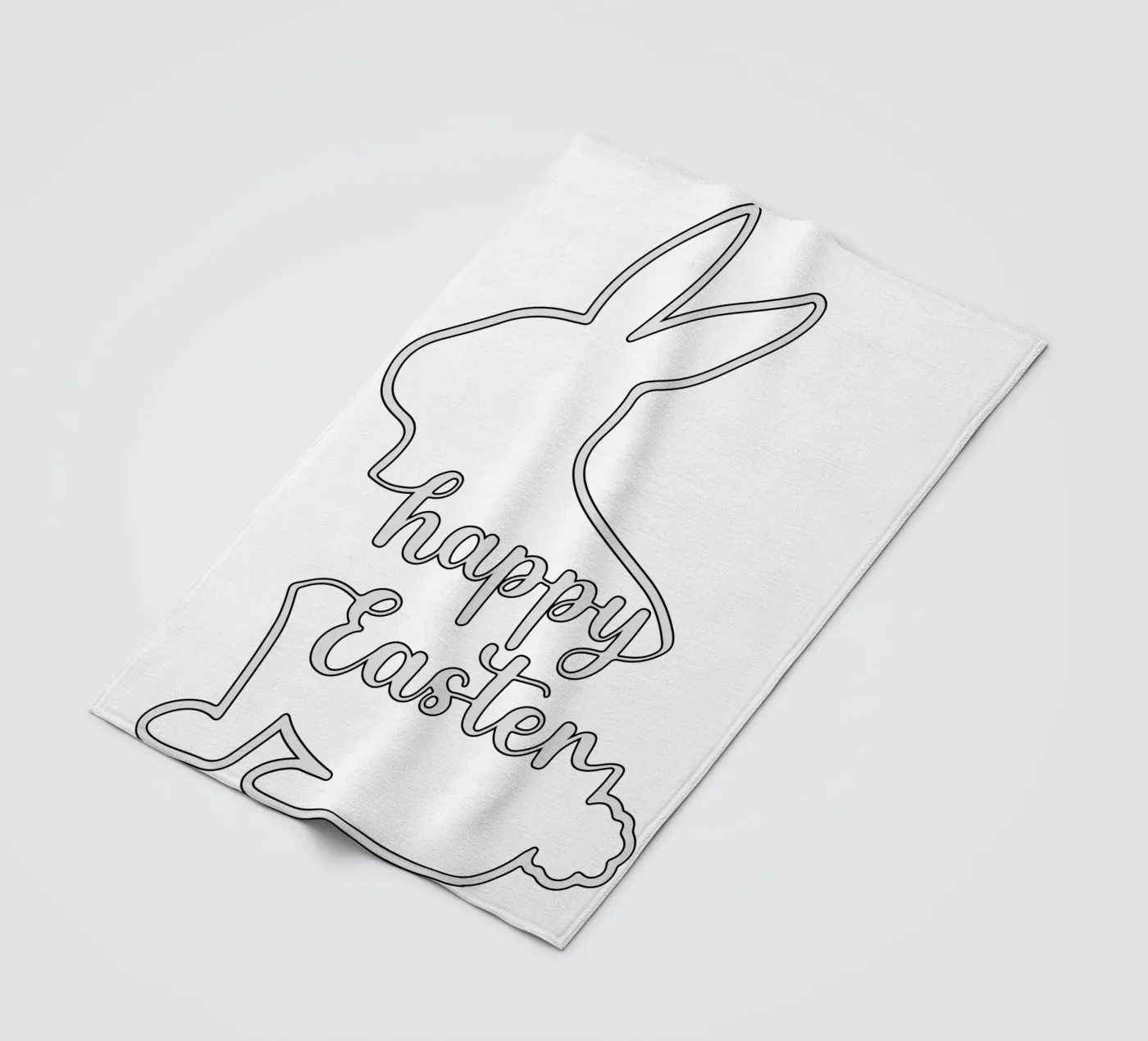 Buona Pasqua coperta in pile da onefeelshop