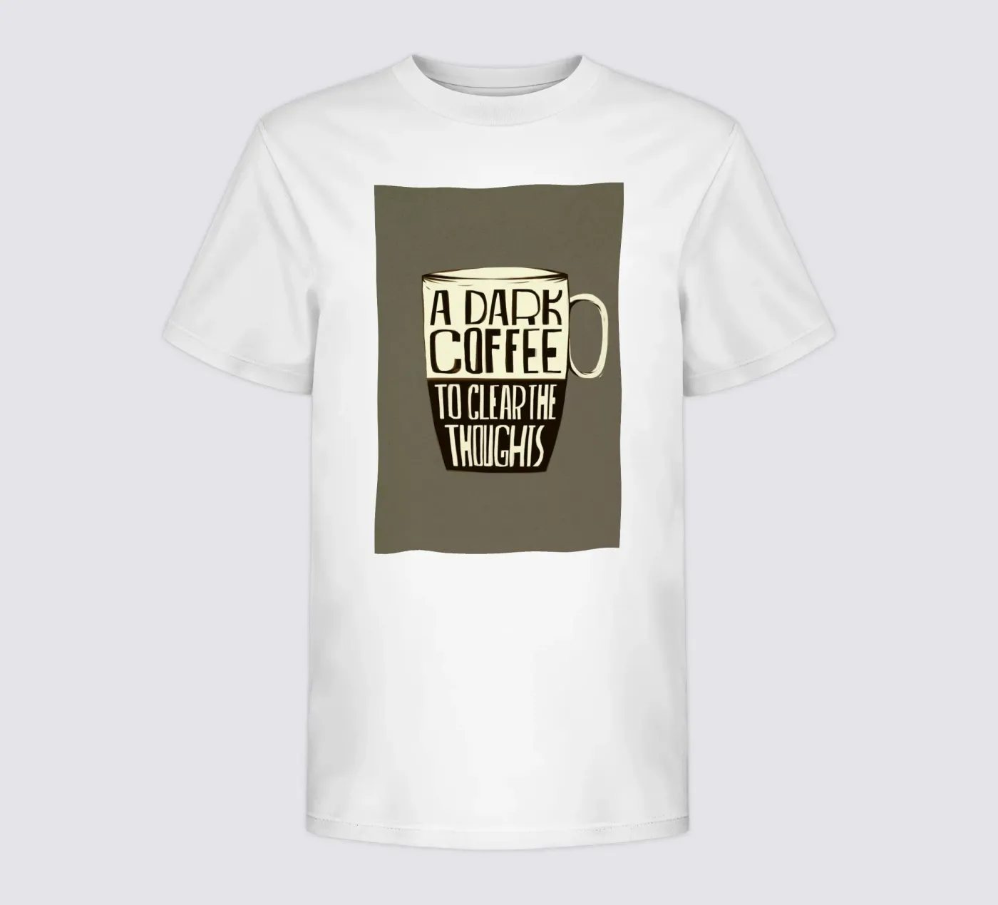 Dark Coffee t-shirt bambini da Caio Beltrão