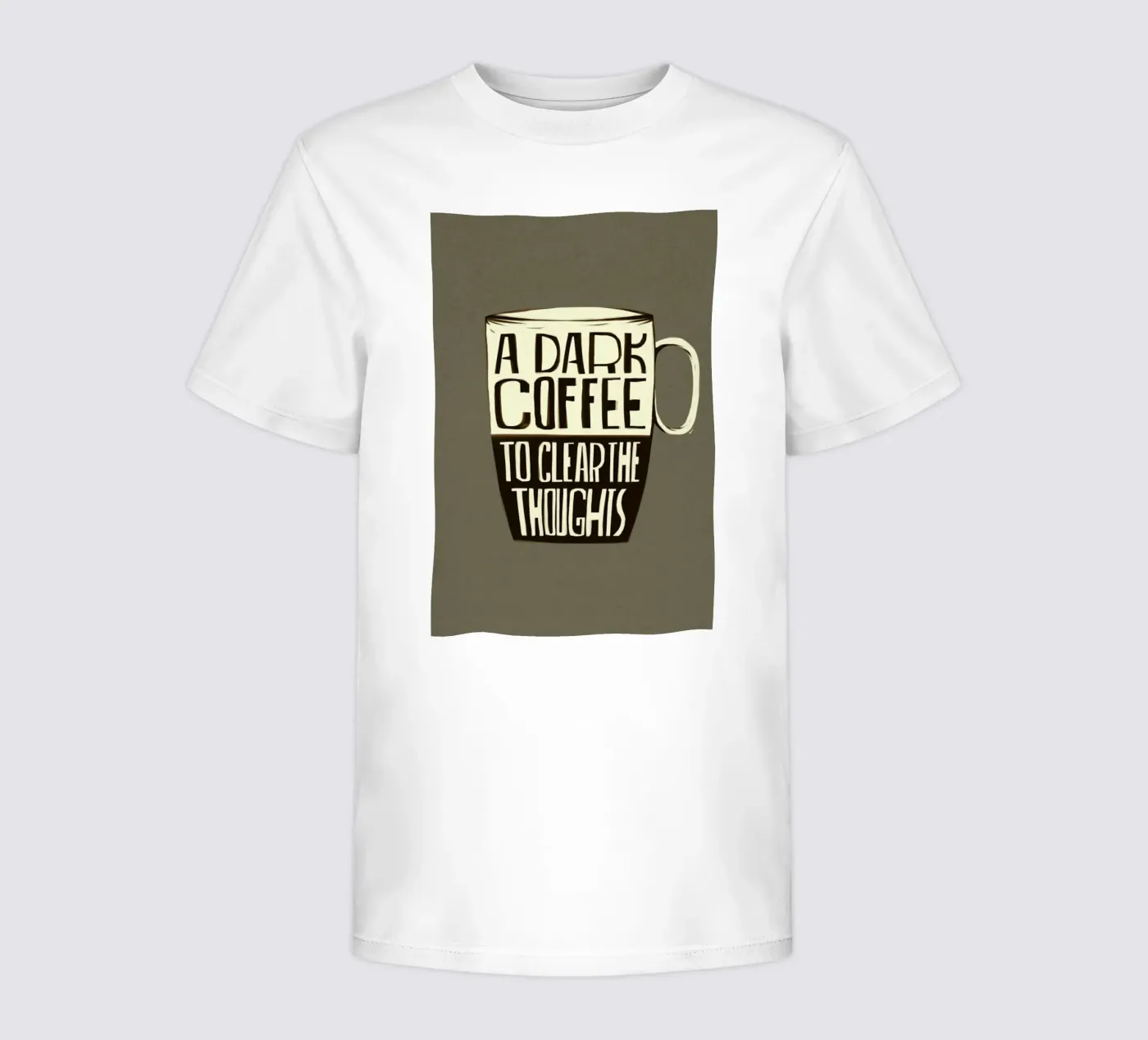 Dark Coffee t-shirt bambini da Caio Beltrão