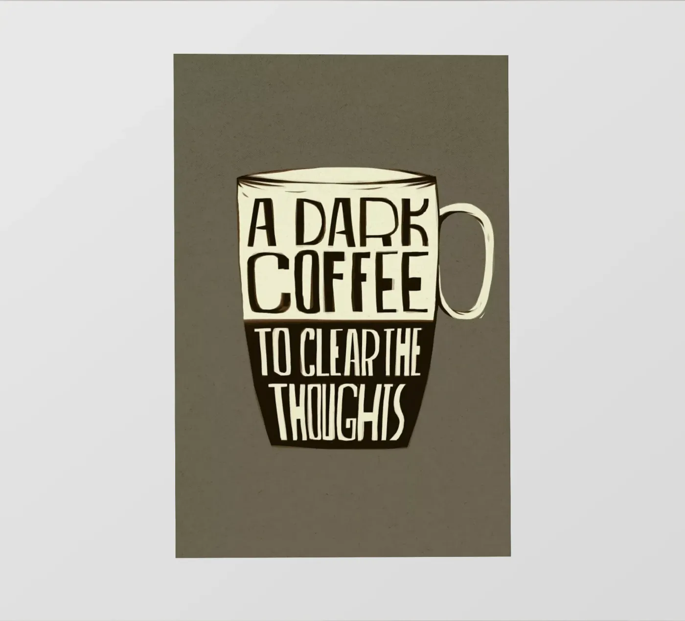 Dark Coffee pellicola backlit da Caio Beltrão