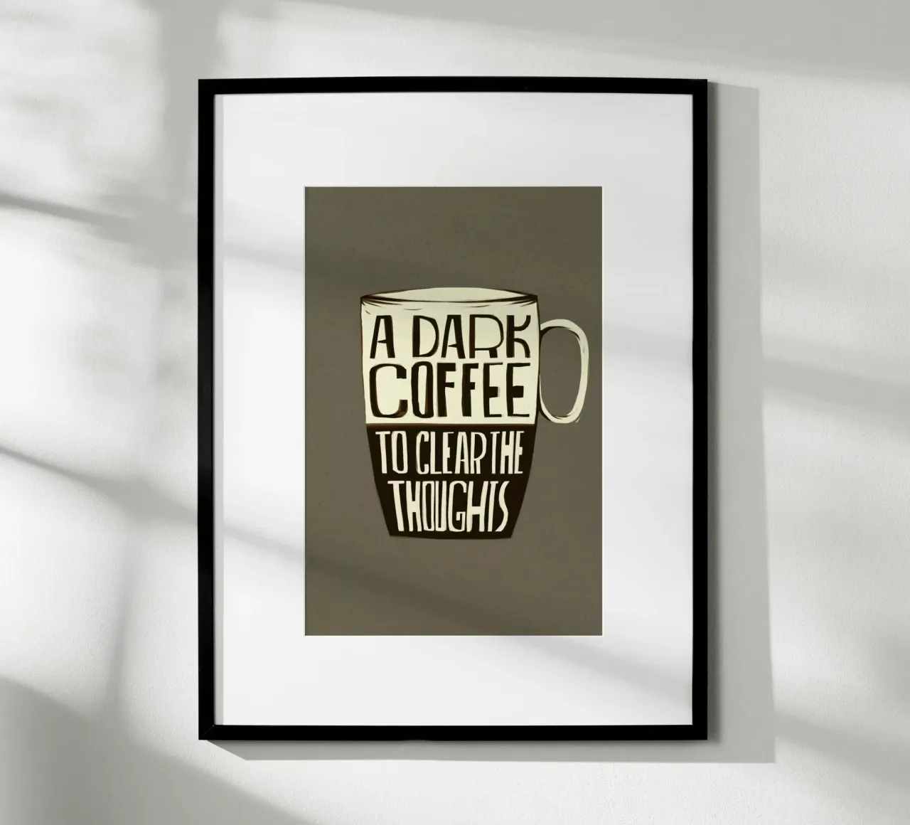 Dark Coffee poster da Caio Beltrão