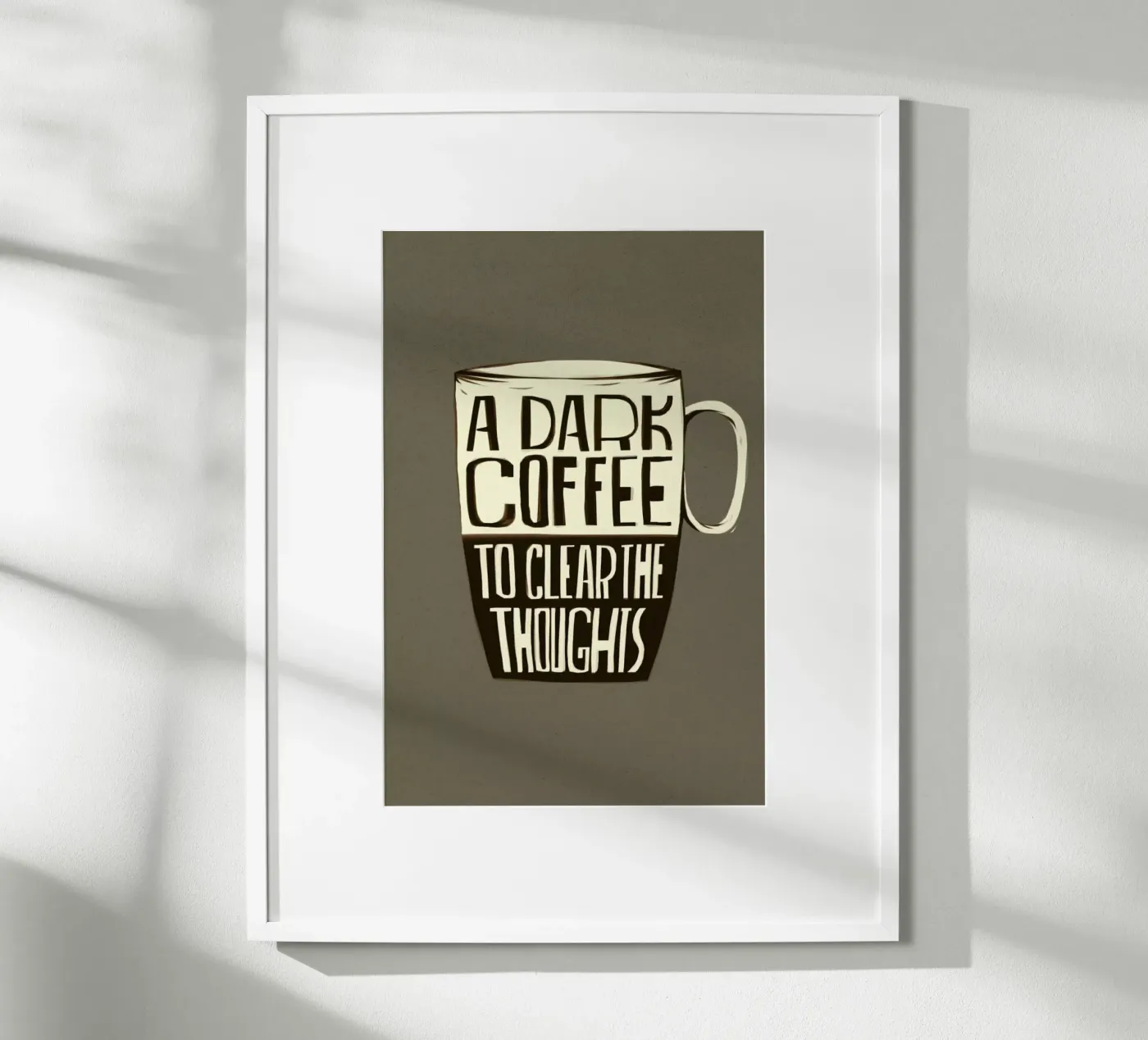 Dark Coffee poster da Caio Beltrão