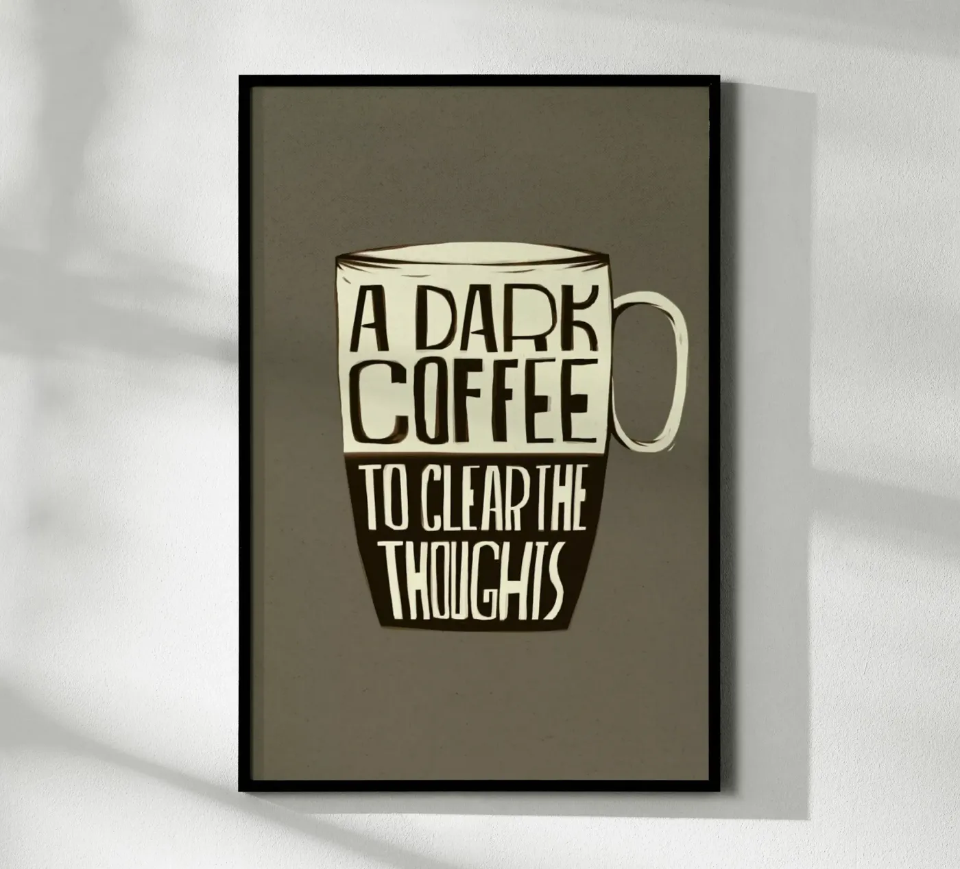 Dark Coffee poster da Caio Beltrão