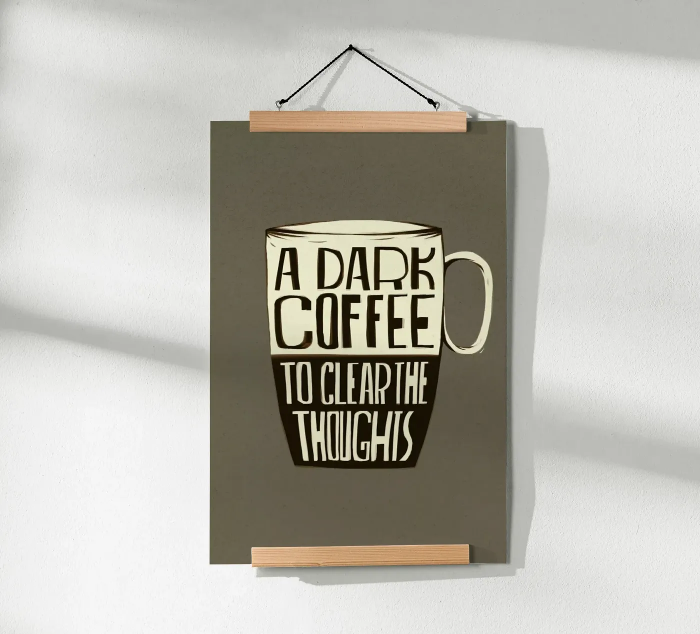 Dark Coffee poster da Caio Beltrão