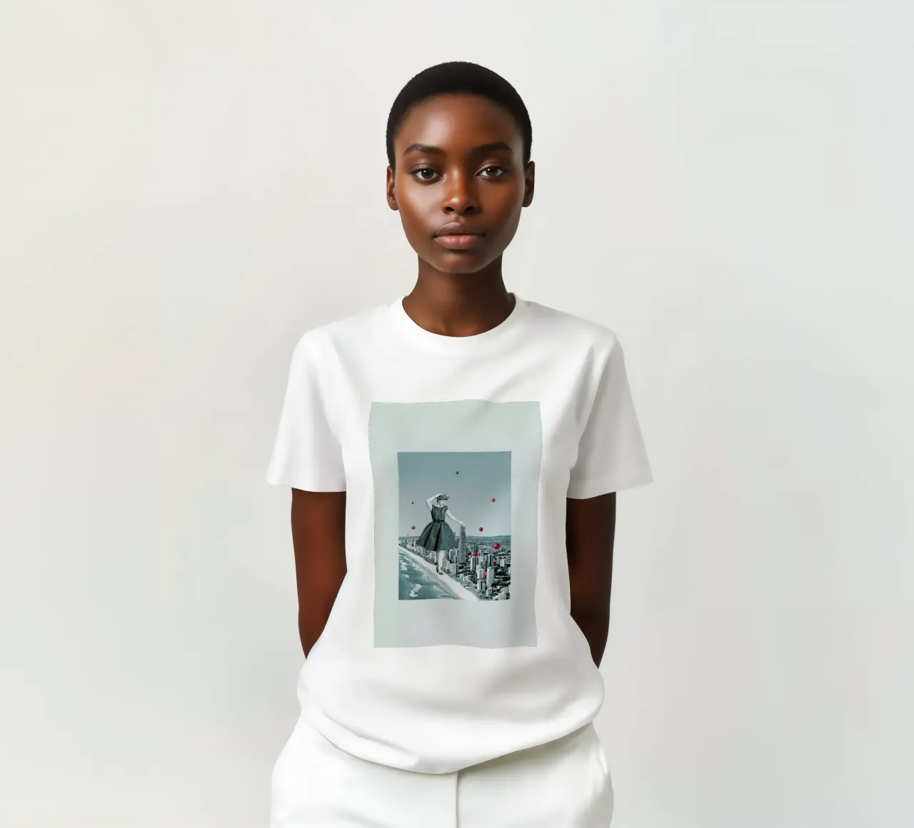 Look Around You, Everything Is Beautiful t-shirt da Maarten Léon