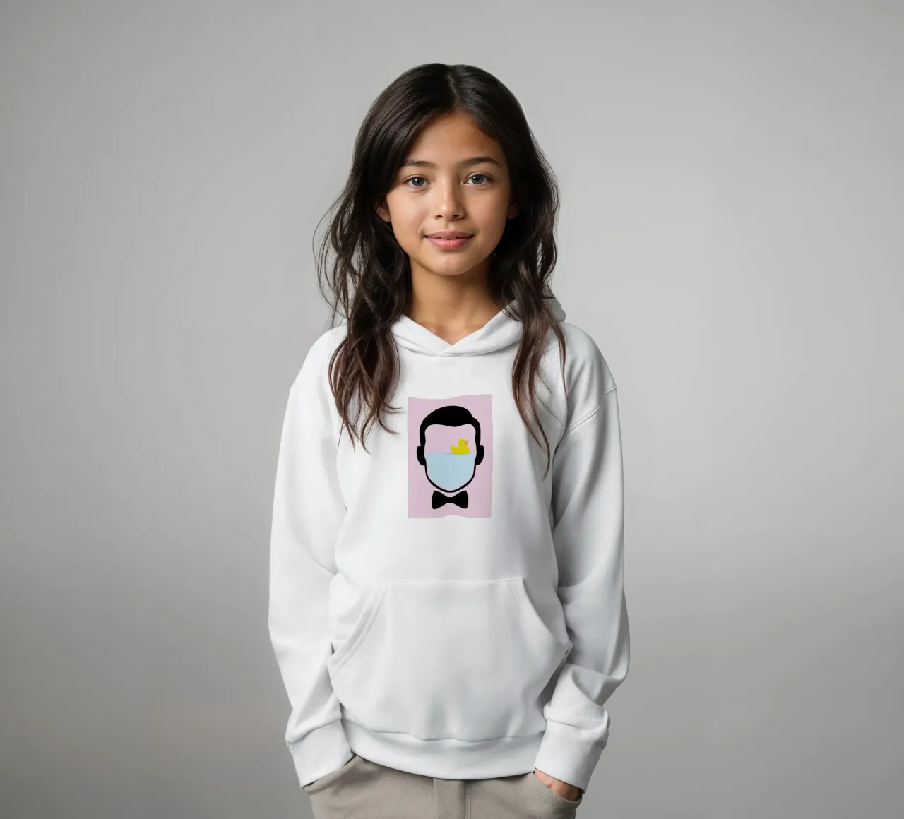 Rubber Duck felpa bambino con cappuccio da LeDieg