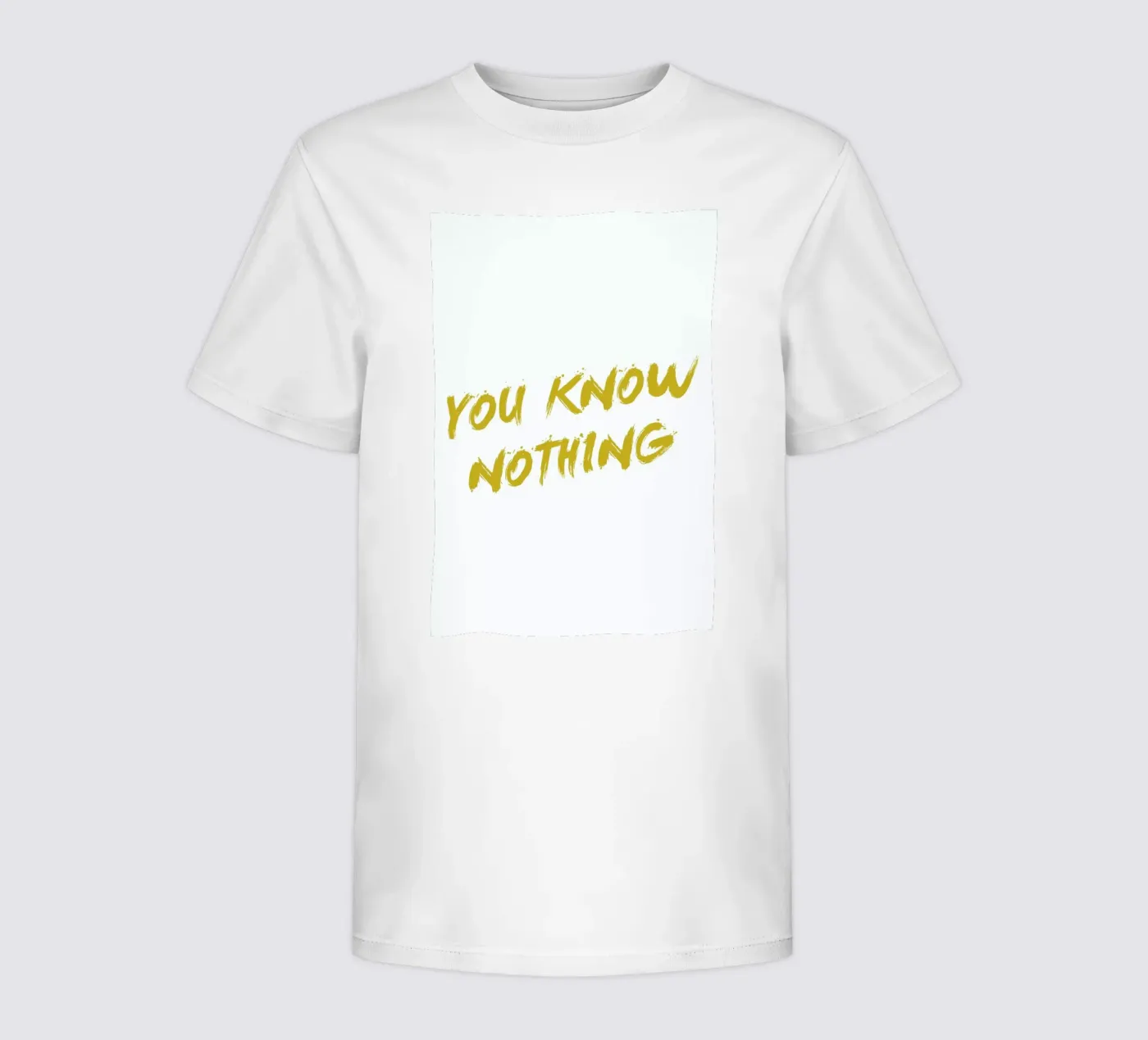 You Know Nothing t-shirt bambini da Dean Smith