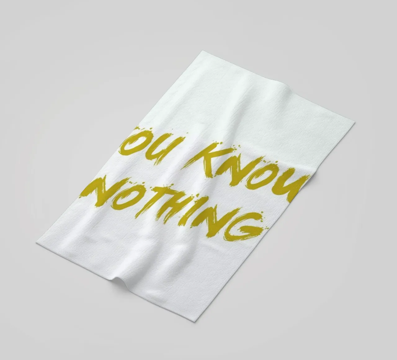 You Know Nothing telo mare da Dean Smith