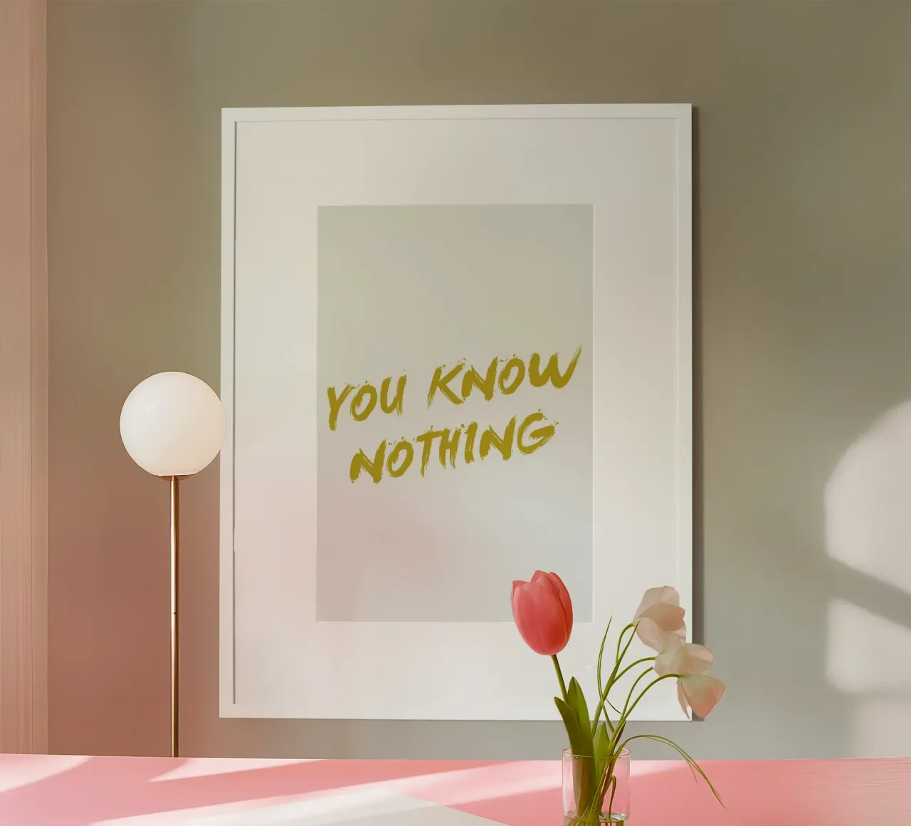 You Know Nothing poster da Dean Smith