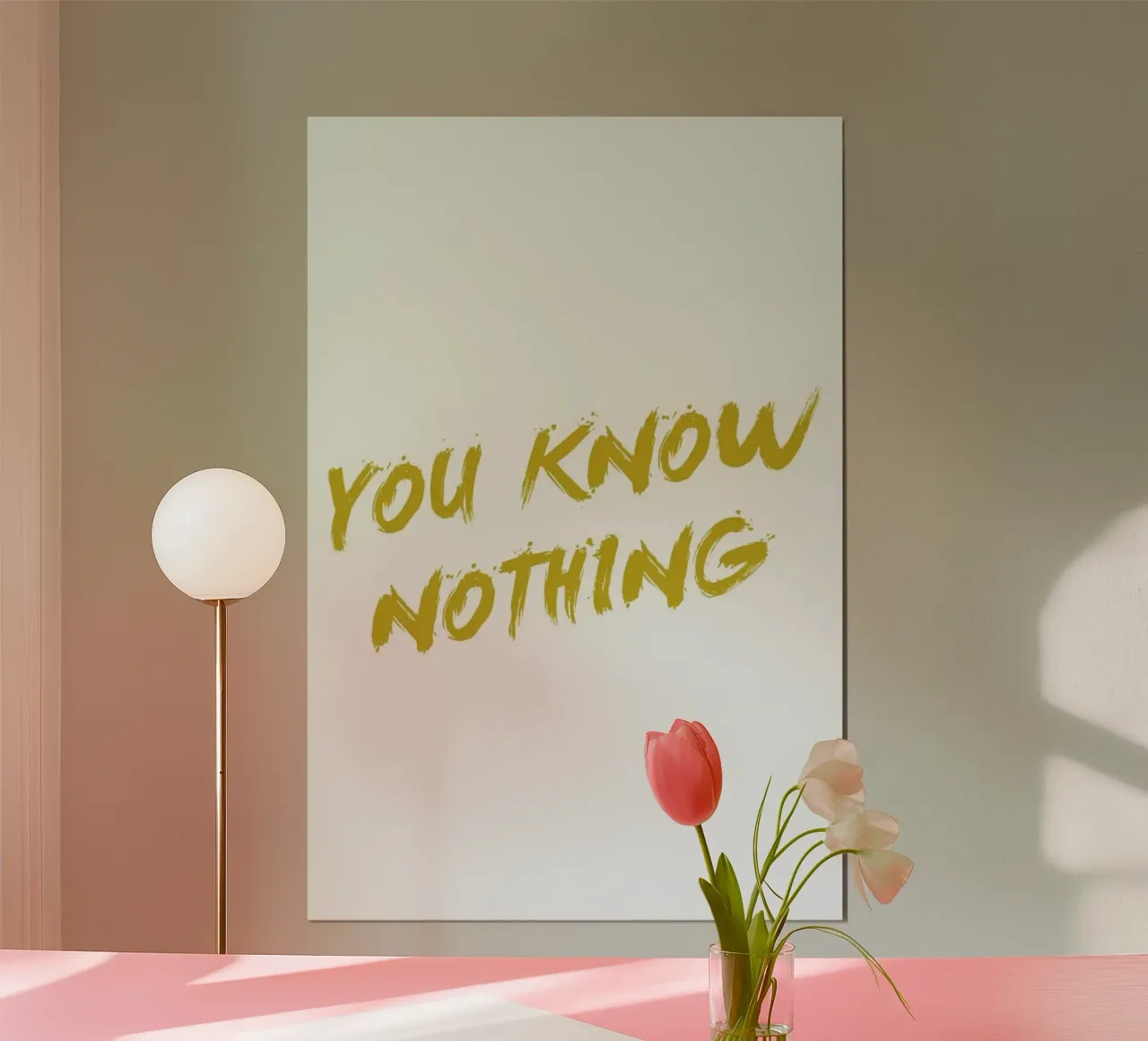 You Know Nothing poster da Dean Smith
