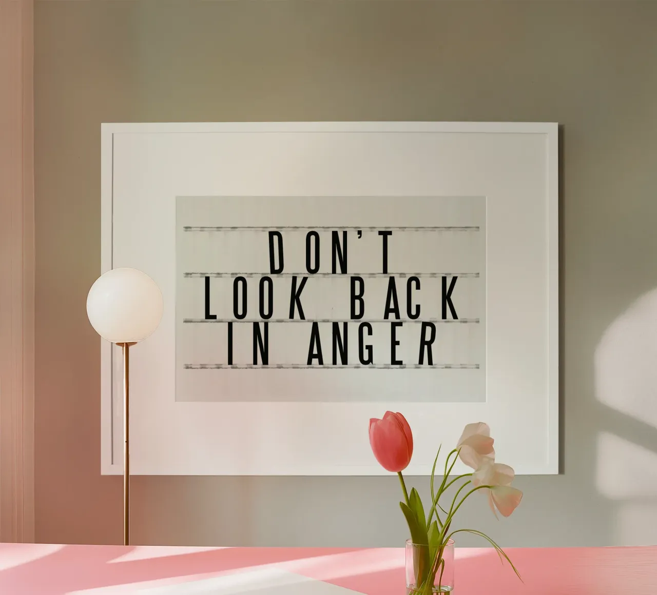 Cinema No. 1 poster con telaio in legno da typealive