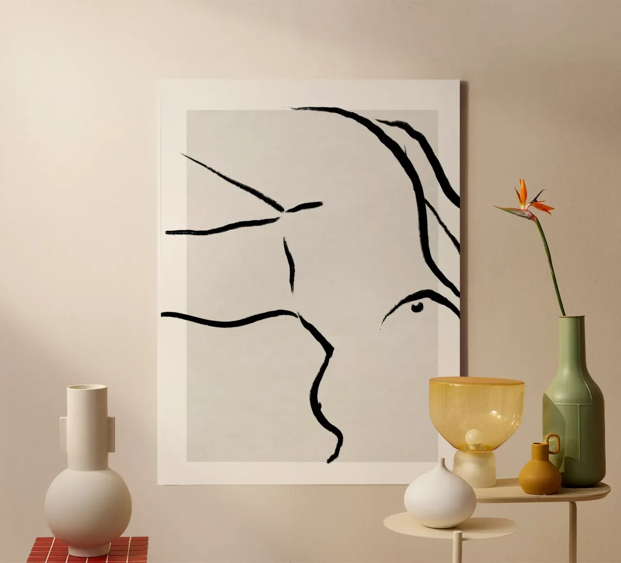 Léger Et Simple No 66 tela da treechild