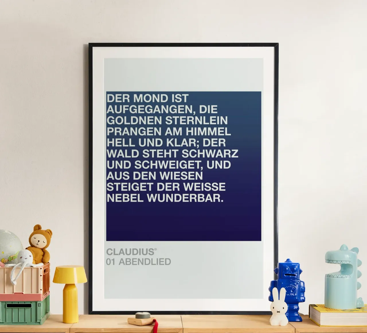 Abendlied 01 poster da UN-TYPISCH