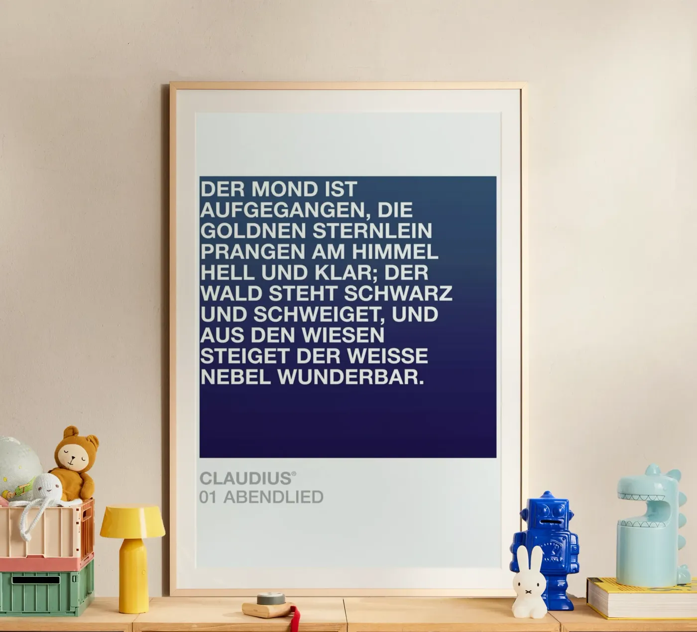 Abendlied 01 poster da UN-TYPISCH