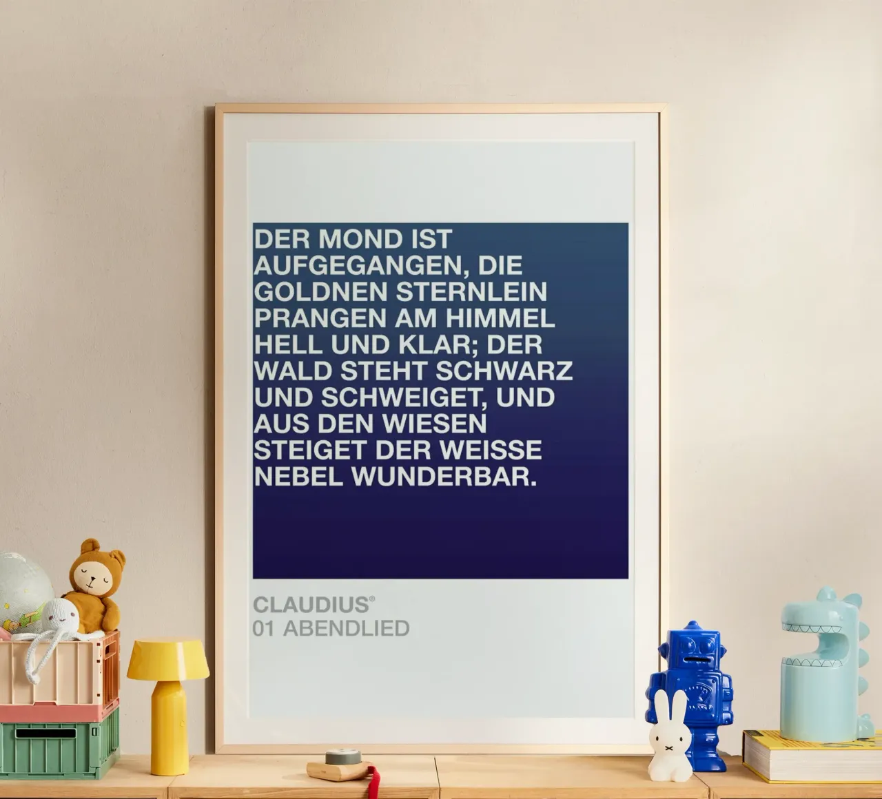 Abendlied 01 poster da UN-TYPISCH