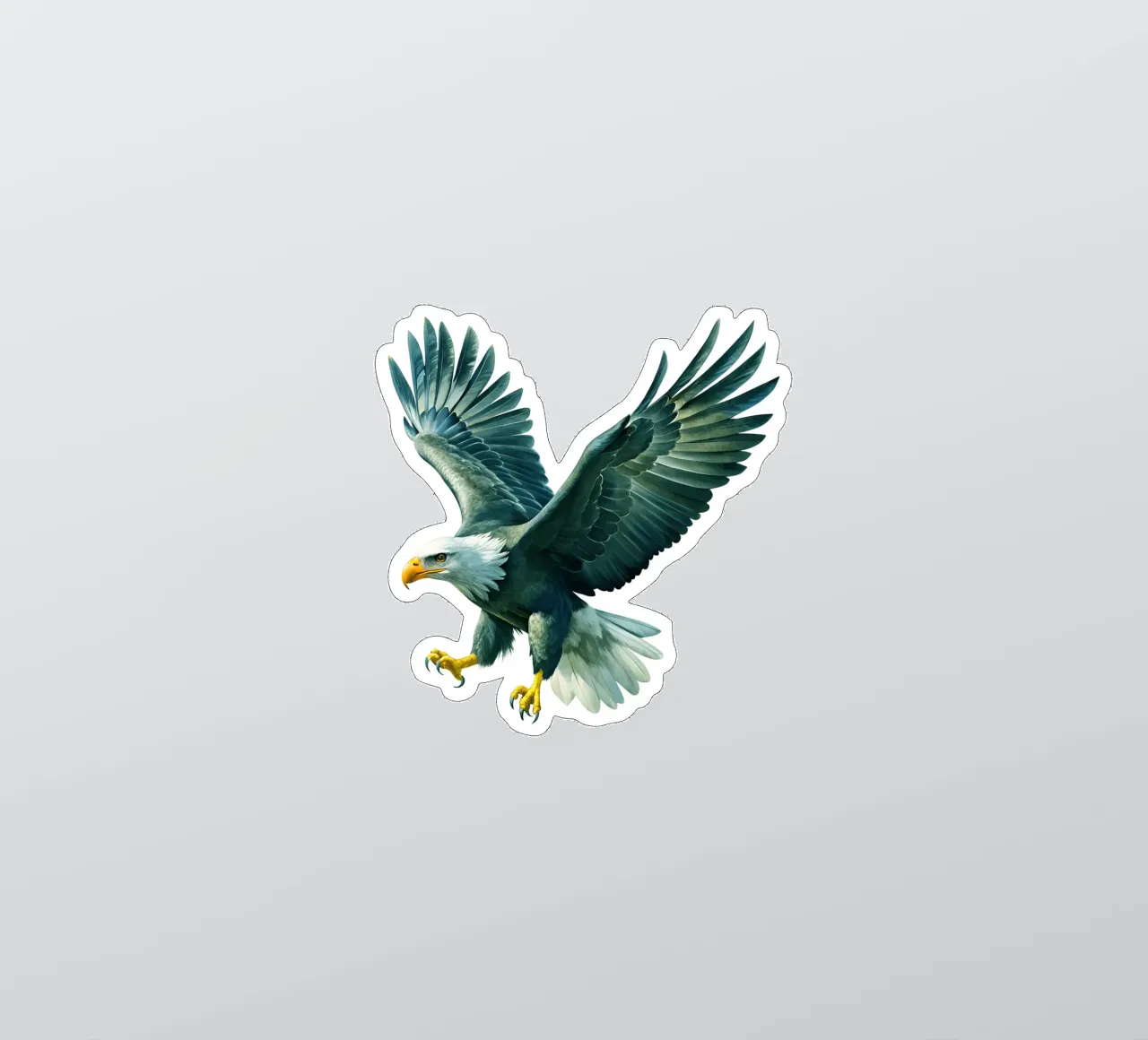 Weißkopfseeadler Fliege jetzt im Trend Sticker von Urban Life