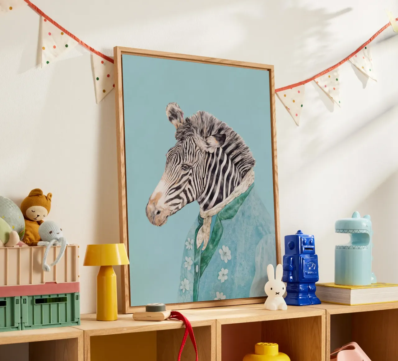 Zebra blu reale plexiglass da Animal Crew