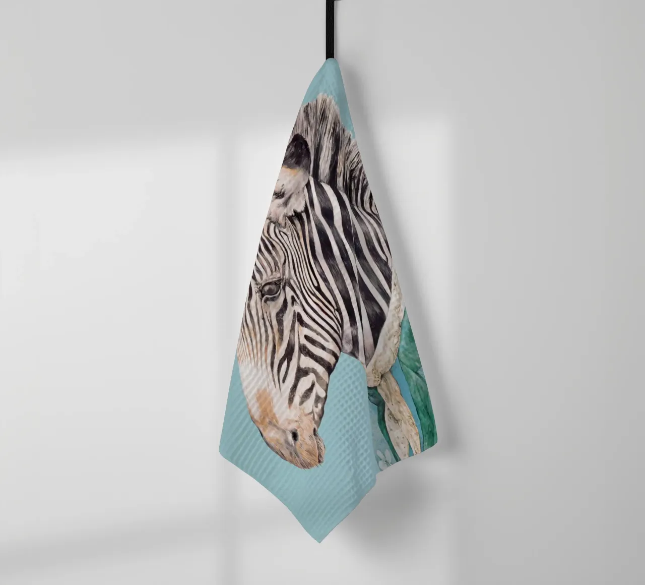 Zebra blu reale canovaccio da cucina da Animal Crew