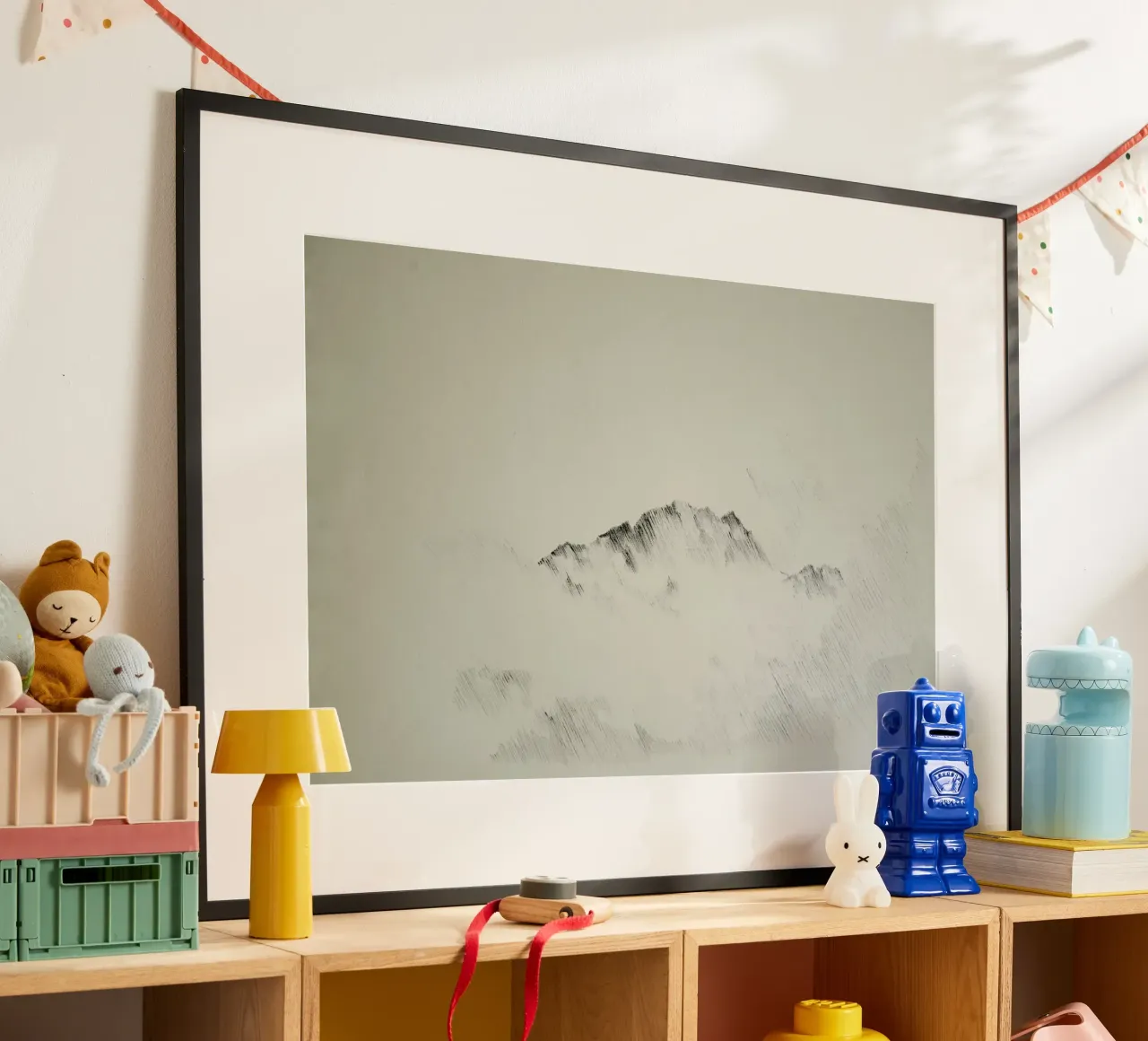 Ave Maria poster con telaio in alluminio da David Diehl