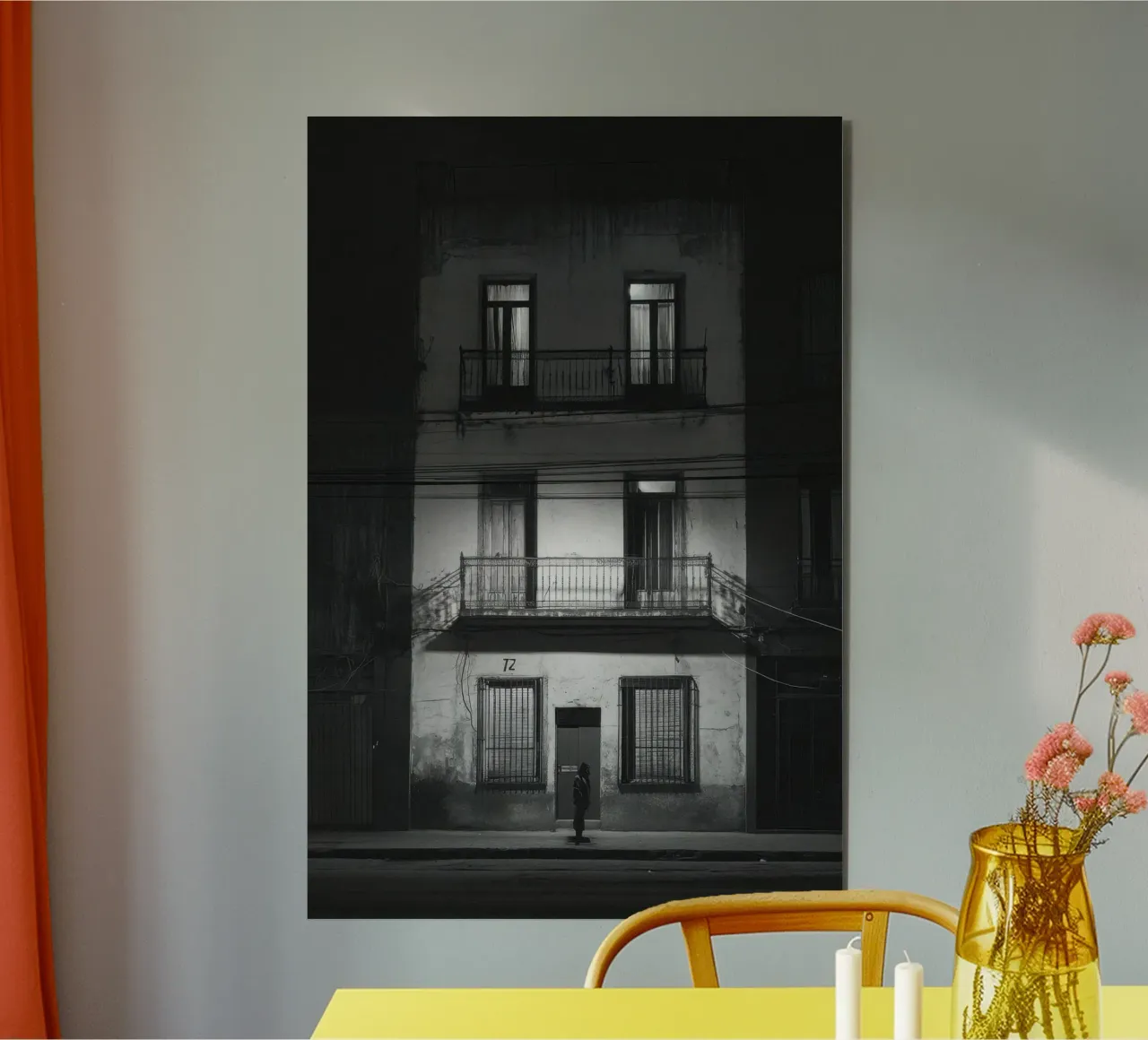 Mystery at night in Buenos Aires forex plate by By Night