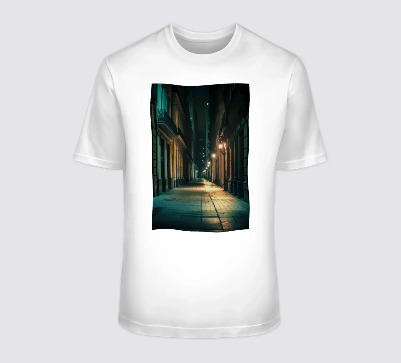 The enchanted streets of Buenos Aires t-shirt by By Night