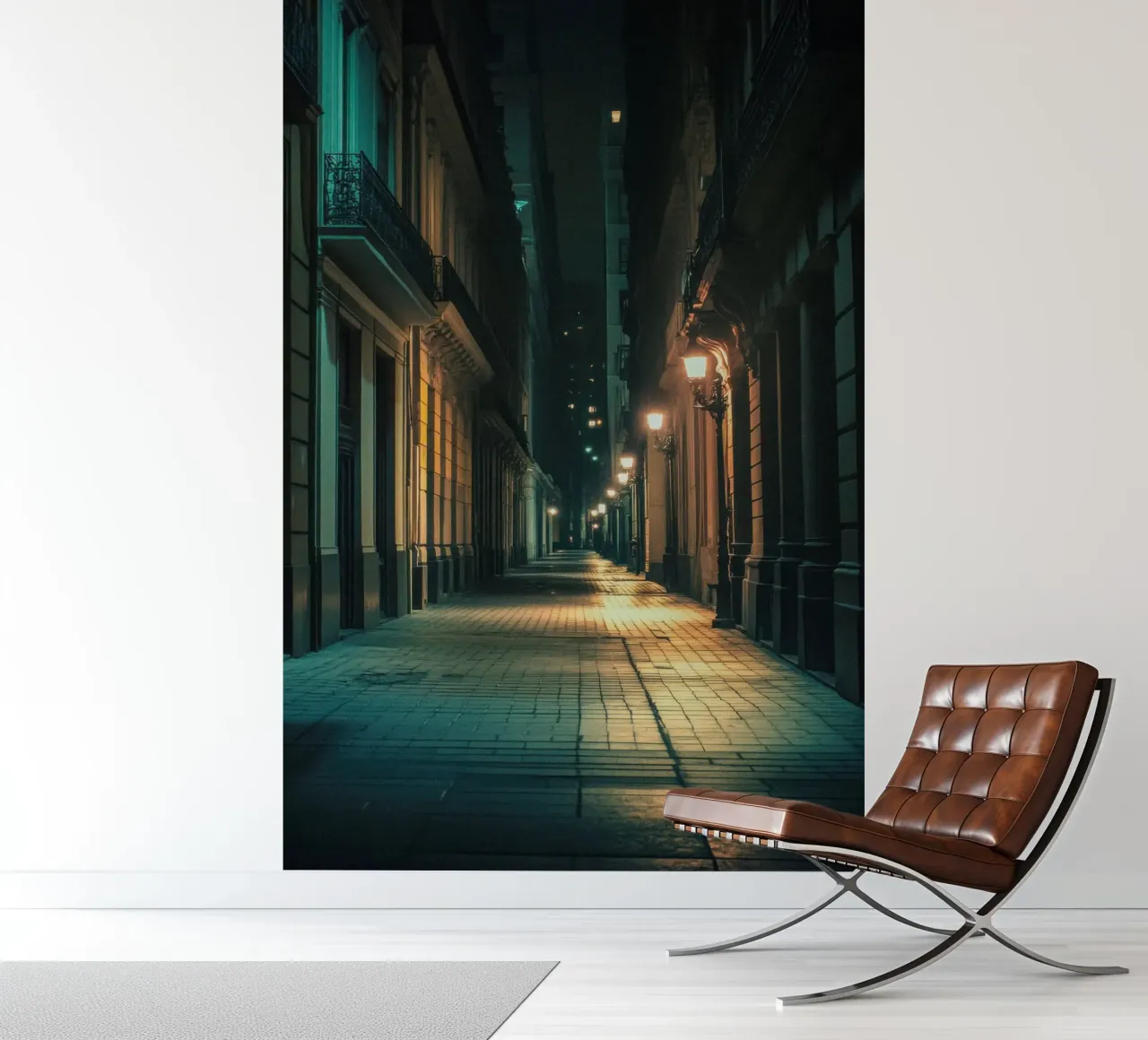 The enchanted streets of Buenos Aires photo wallpaper by By Night