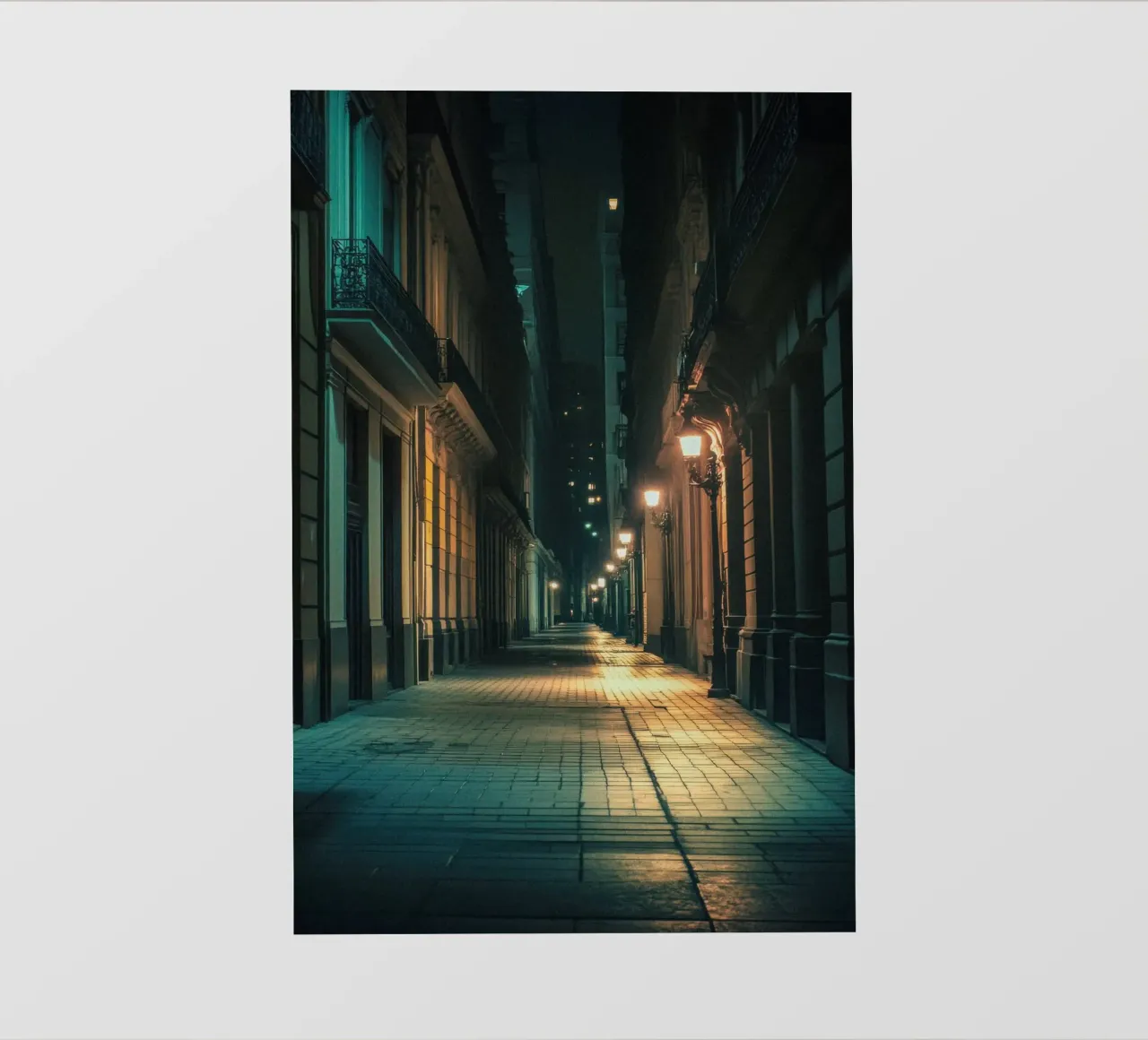 The enchanted streets of Buenos Aires photo wallpaper by By Night