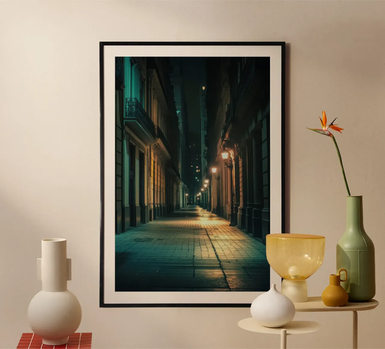 The enchanted streets of Buenos Aires hahnemühle by By Night