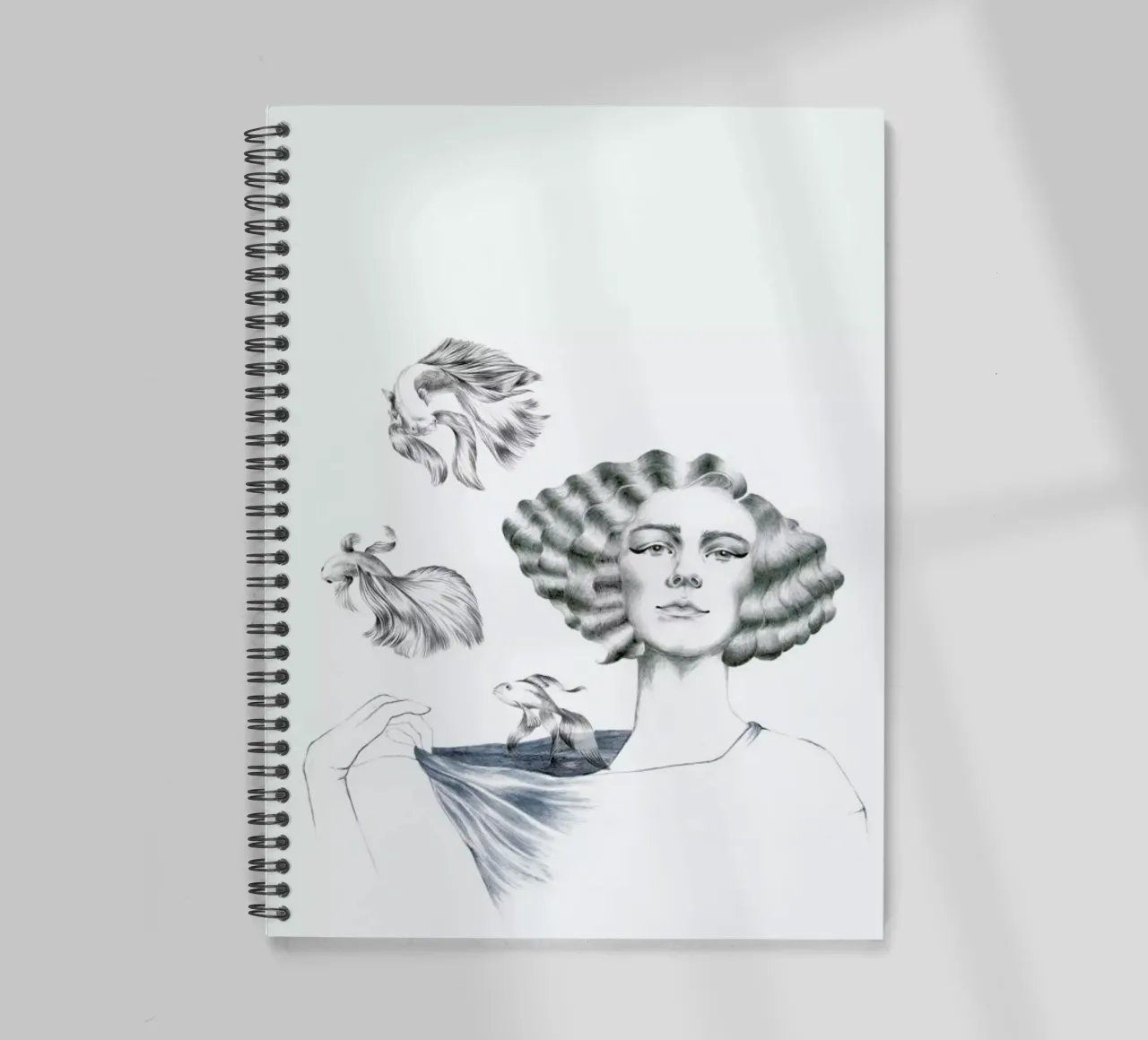 My Mermaid spiral notebook by youdesignme