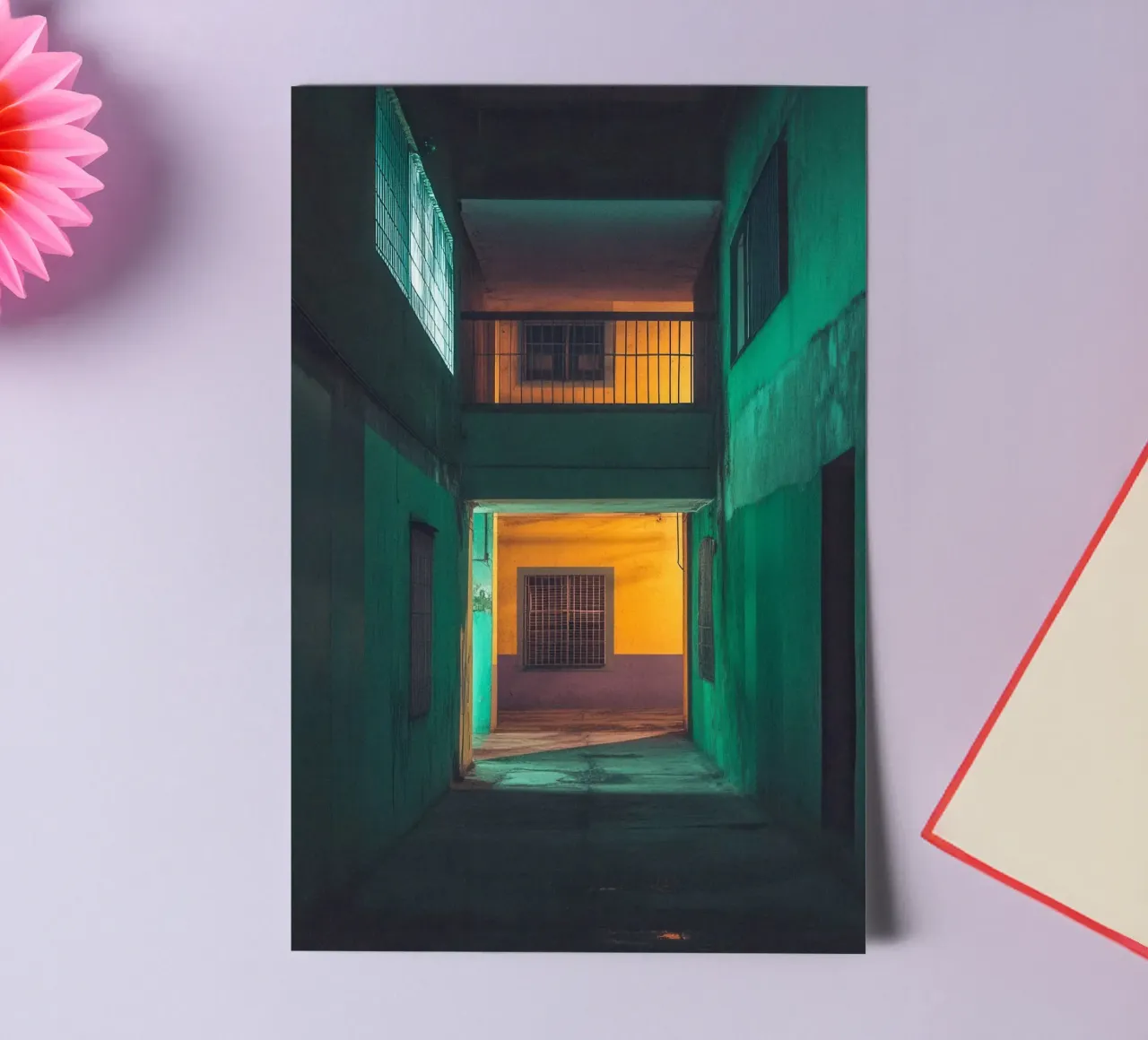 Havana's Illuminated Alley: A Nocturnal Invitation sticker sheet by By Night