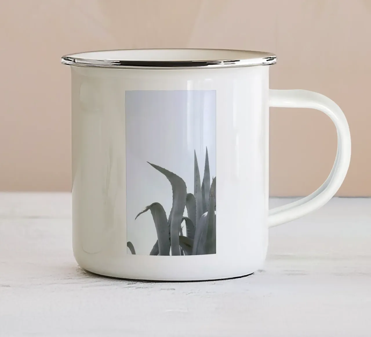 Charming Agave tazza in smalto da Shot By Clint