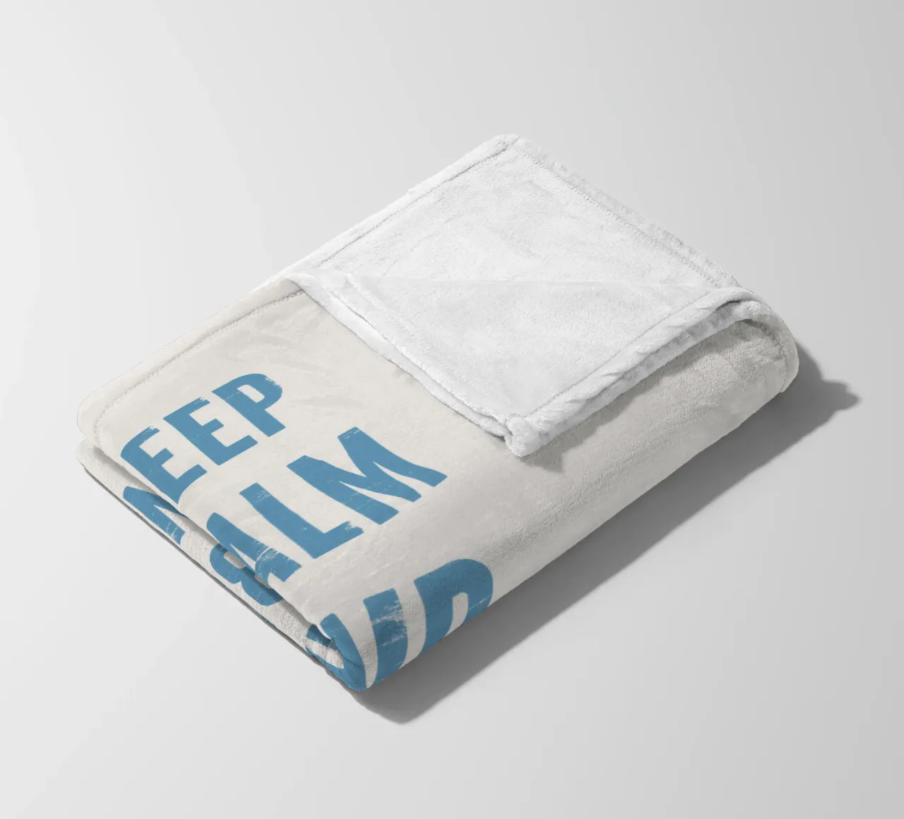 Mantenere la calma e acquistare Toncoin coperta in pile da Vintagrafica