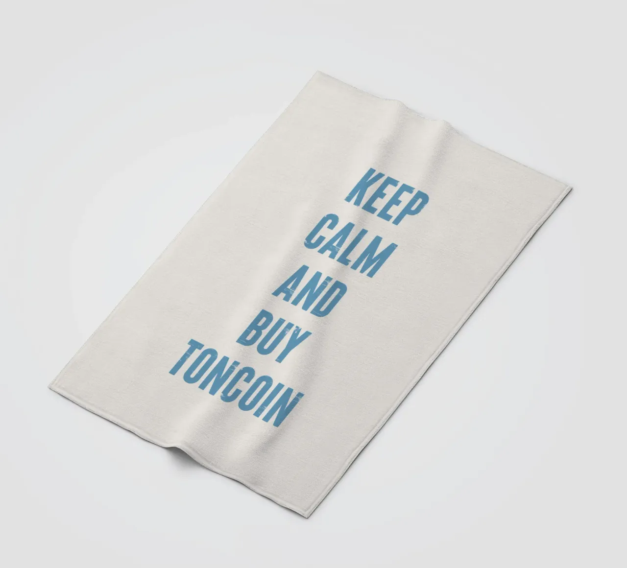 Mantenere la calma e acquistare Toncoin coperta in pile da Vintagrafica