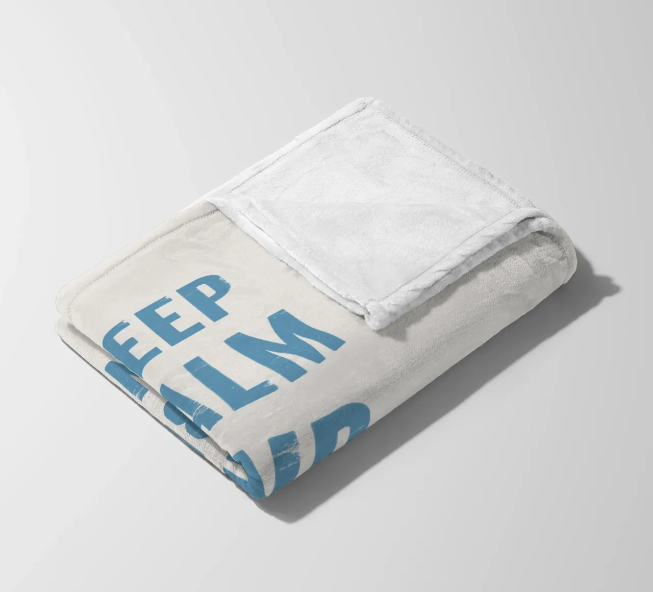 Mantenere la calma e acquistare Toncoin coperta in pile da Vintagrafica