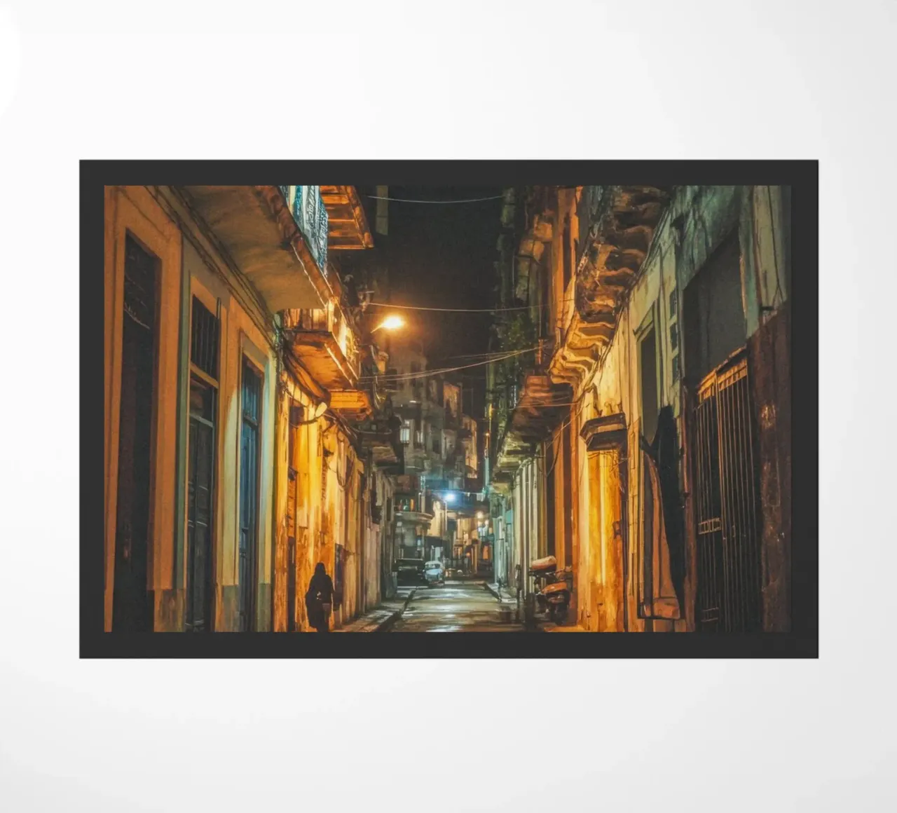 De gouden schaduwen van Havana deurmat van By Night