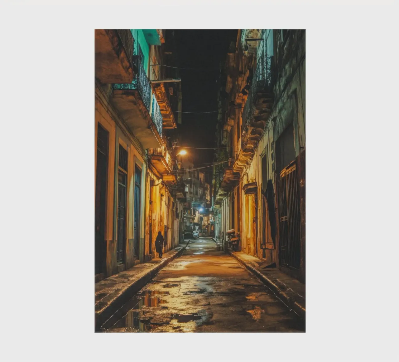 The Golden Shadows of Havana notebook by By Night
