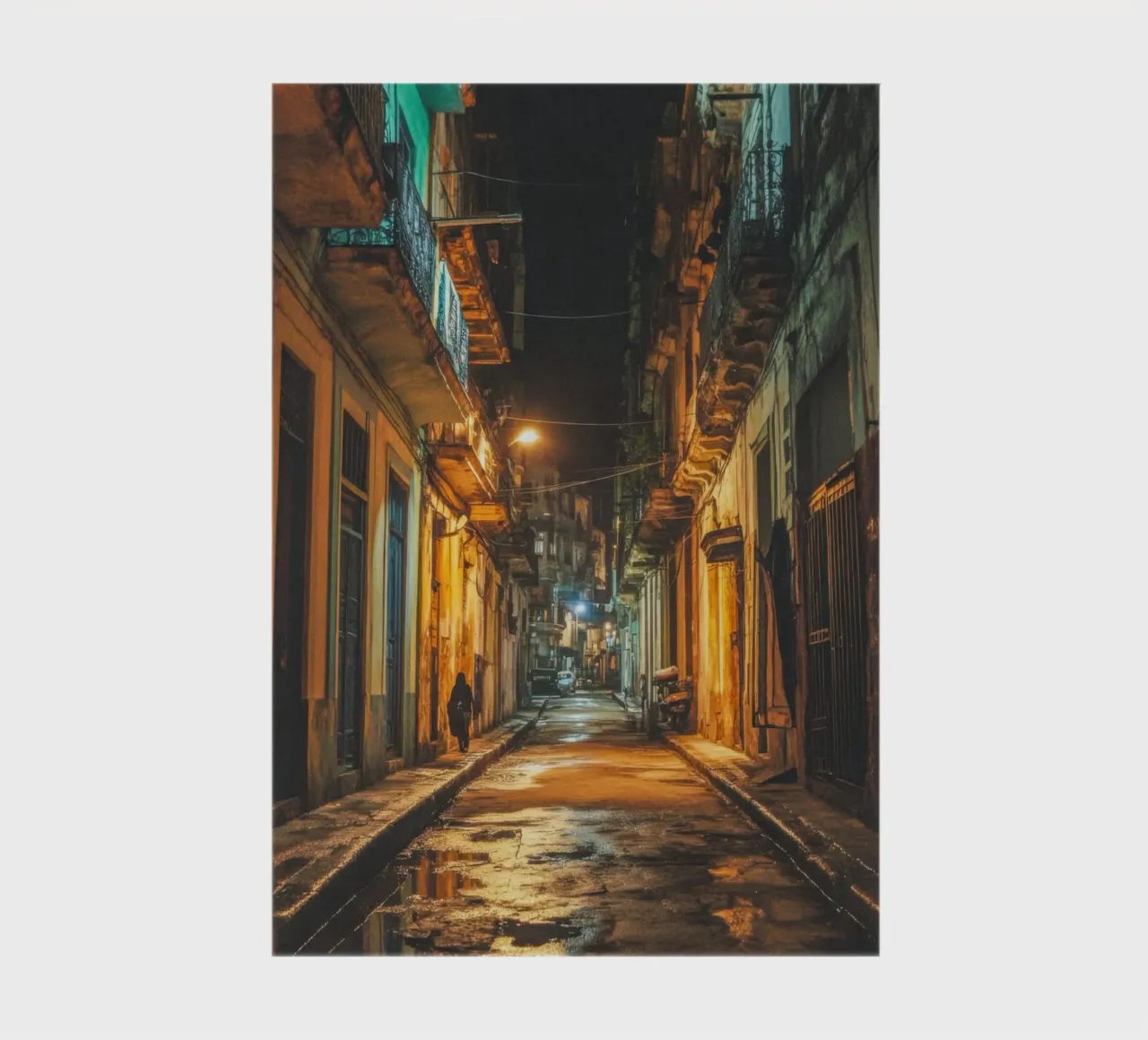 The Golden Shadows of Havana notebook by By Night