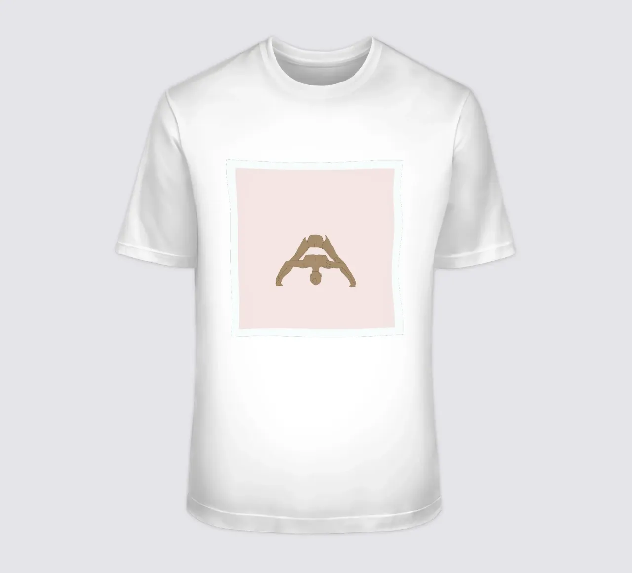 Yoga Practice 11 t-shirt by Sandra De Leon